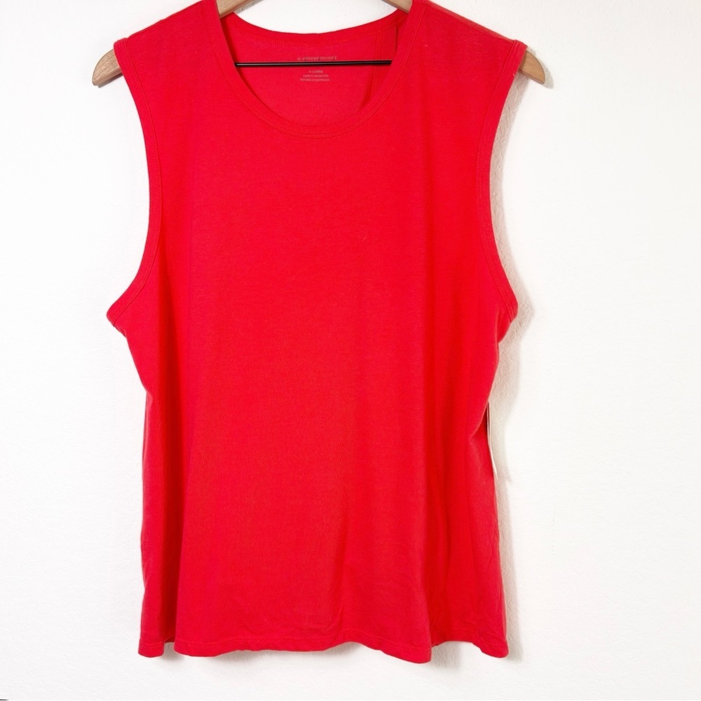 ANTHROPOLOGIE T.LA RED/ROUGE WOMEN XL SLEEVELESS TANK BRAND NEW WITH TAGS